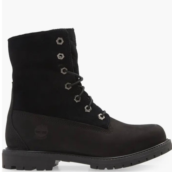 Timberland Teddy Fleece Suede Boot (Women) Size 9 - Picture 1 of 9